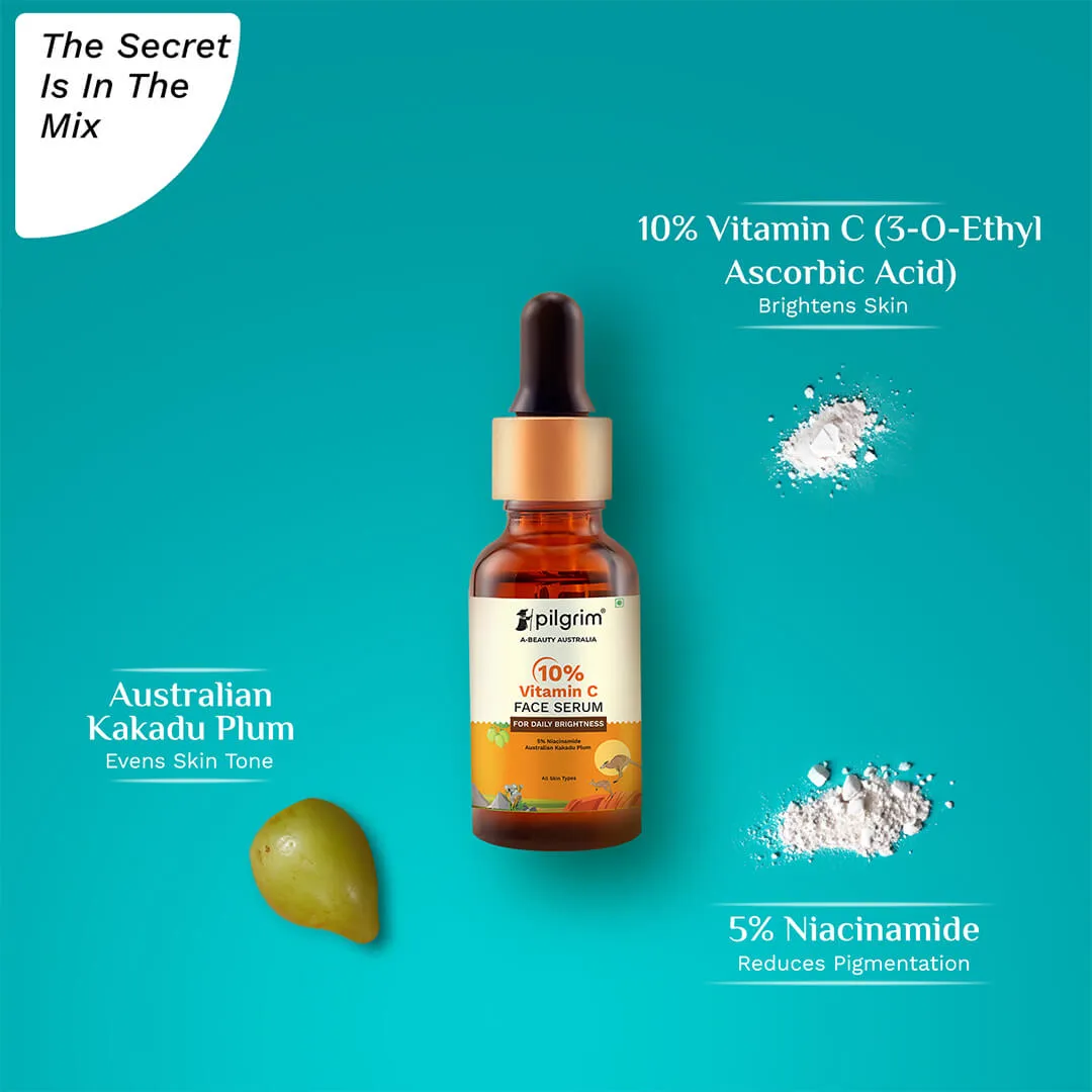 10% Vitamin C Face Serum For Daily Brightness for Men