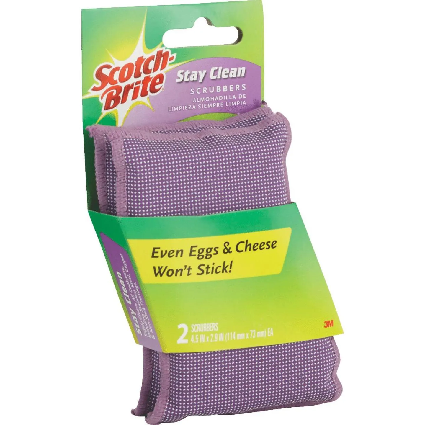 3M Scotch-Brite Stay Clean Scrubber (2-Count)