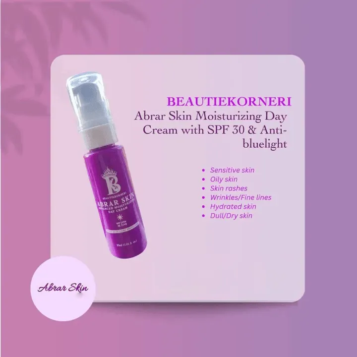 Abrar Skin Advanced Moisturizing Day Cream - 30ml