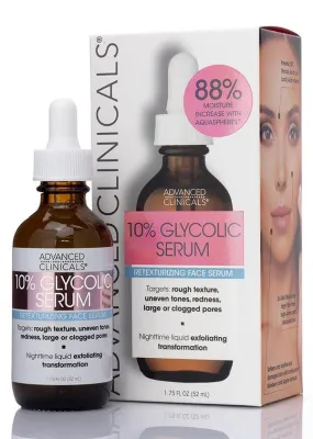 Advanced Clinicals 10% Glycolic Acid Serum