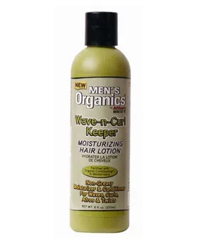 Africas Best Mens Organics Wave N Curl Keeper Moisturizing Hair Lotion