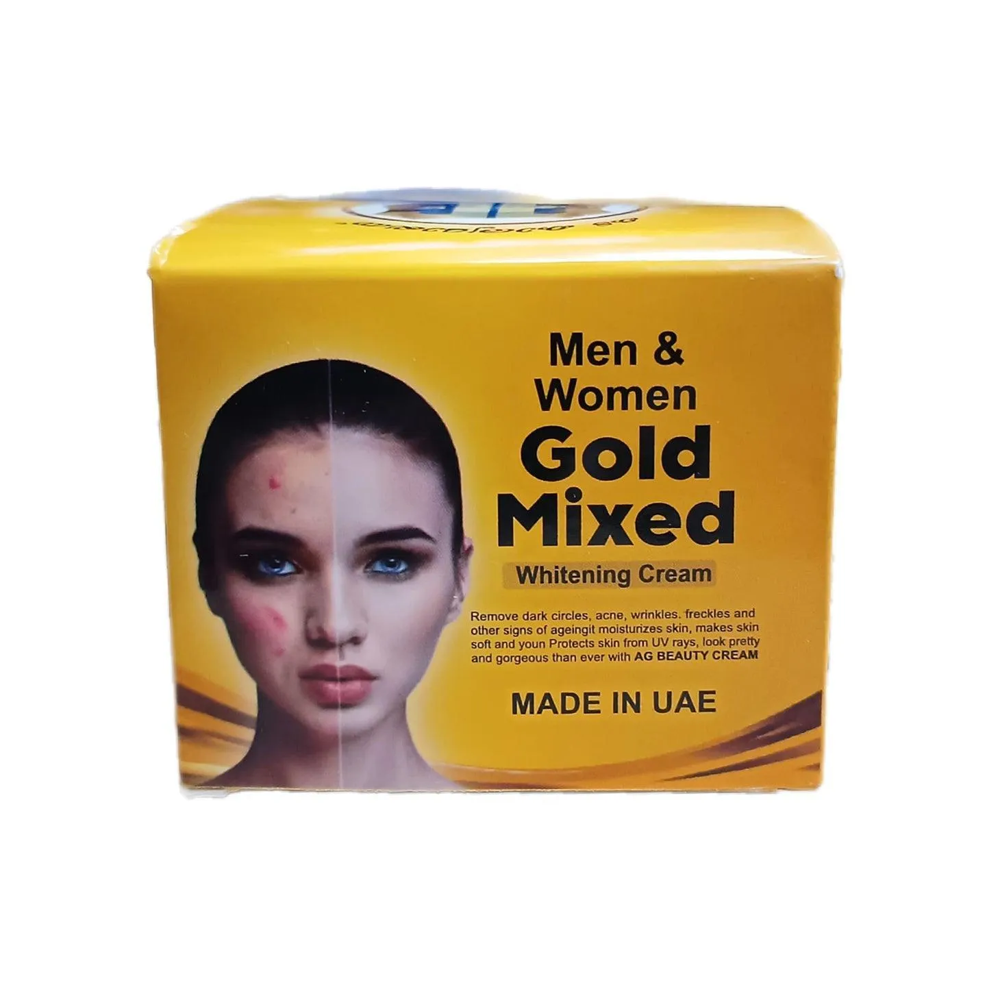 AG Gold Mixed Whitening Cream