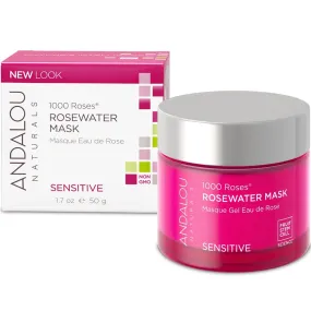 Andalou Naturals 1000 Roses Rosewater Gel Mask, 50ml