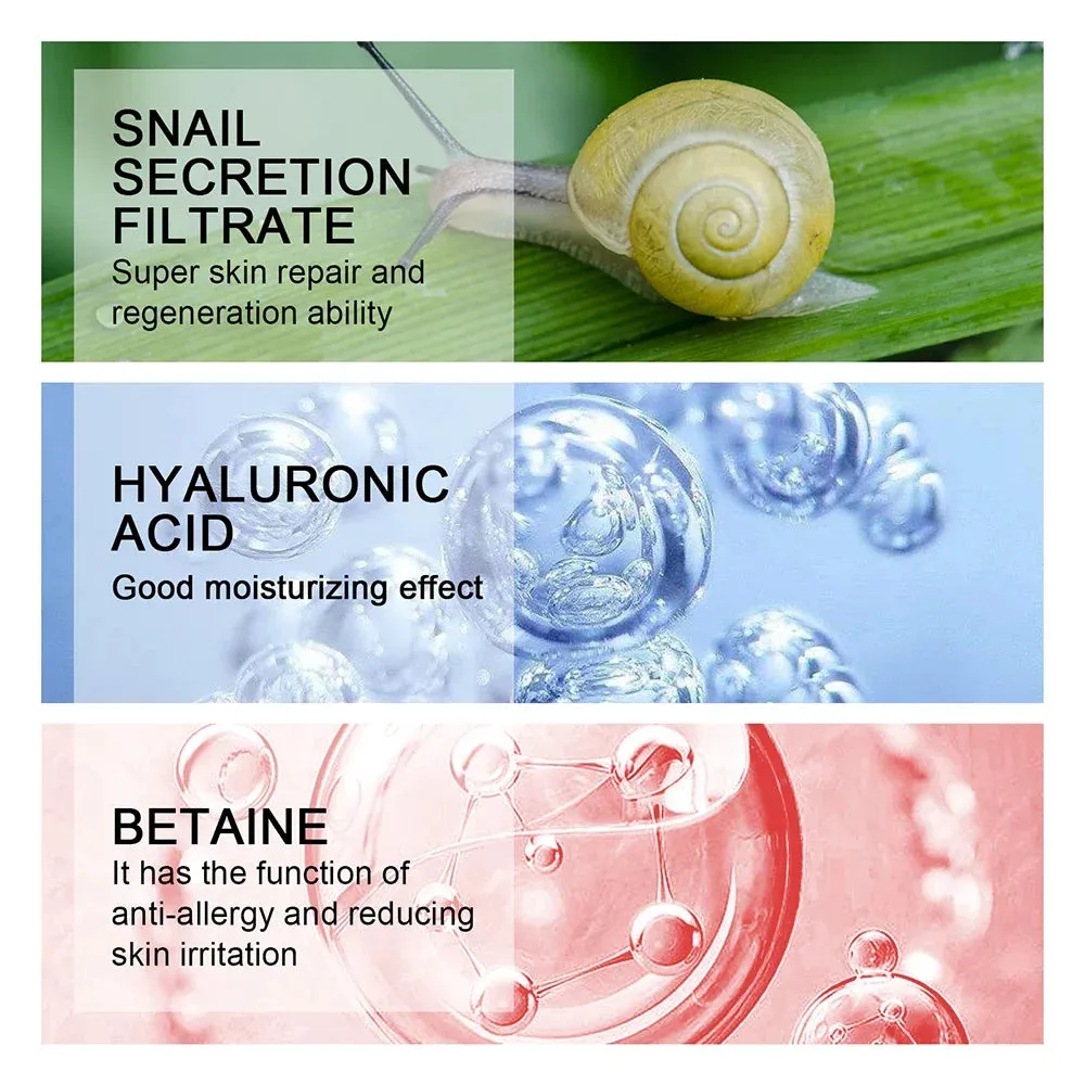 Anti-Aging Snail Face Moisturizer Hyaluronic Cream