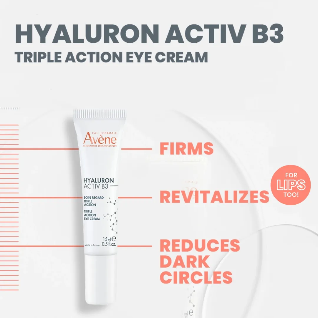 Avène Hyaluron Activ B3 Triple Action Eye Cream