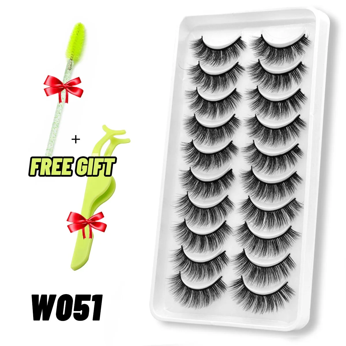 Beauty 3D Faux Mink Lashes Fluffy Soft Wispy