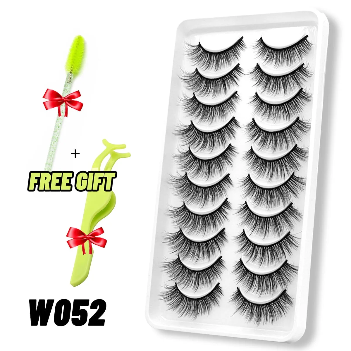 Beauty 3D Faux Mink Lashes Fluffy Soft Wispy