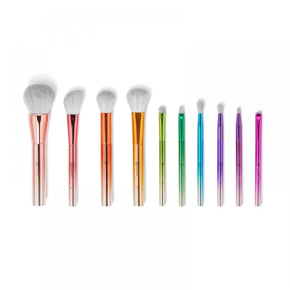 Bh Cosmetics Take Me Back To Brazil 10 Piece Brush Set