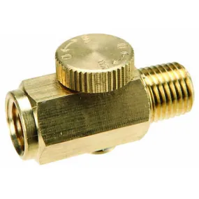 Brass Inline In-Line Air Pressure Regulator Flow Control