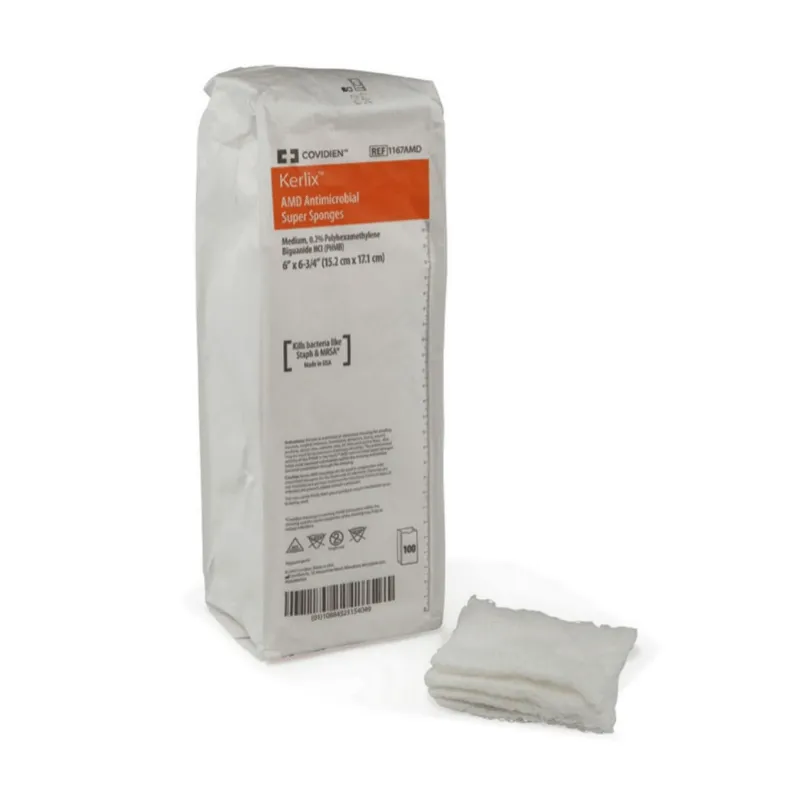 Cardinal Health KerlixAMD Super Sponges, Antimicrobial