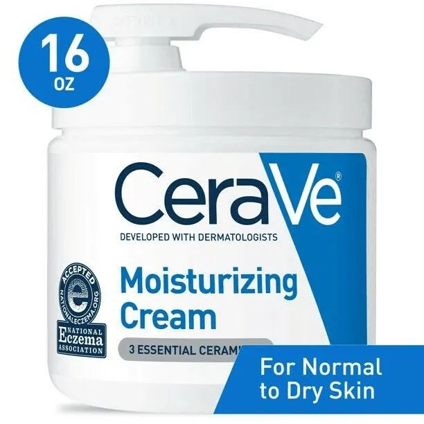 CeraVe Moisturizing Cream For Normal To Dry Skin - 453g