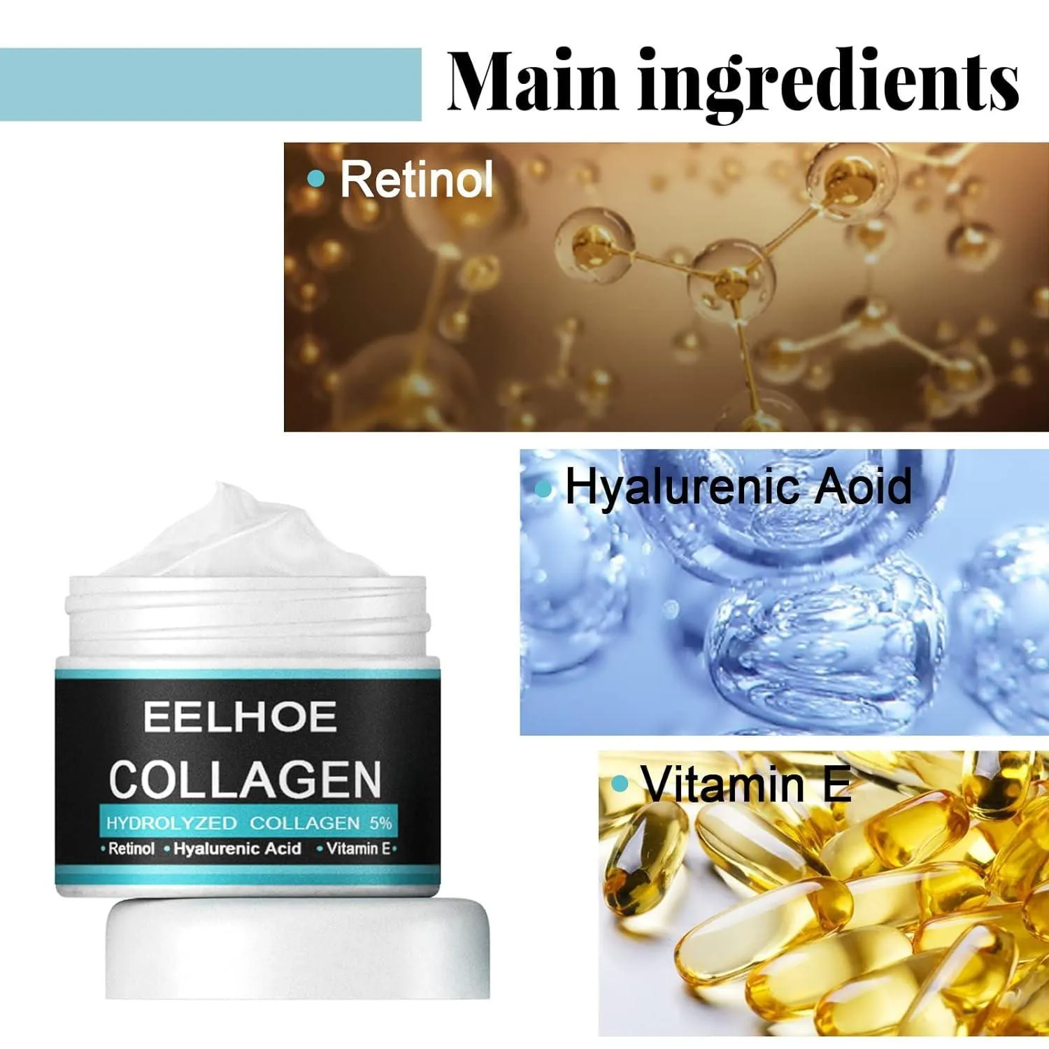 Eelhoe Collagen Hydrolyzed Collagen - 50g