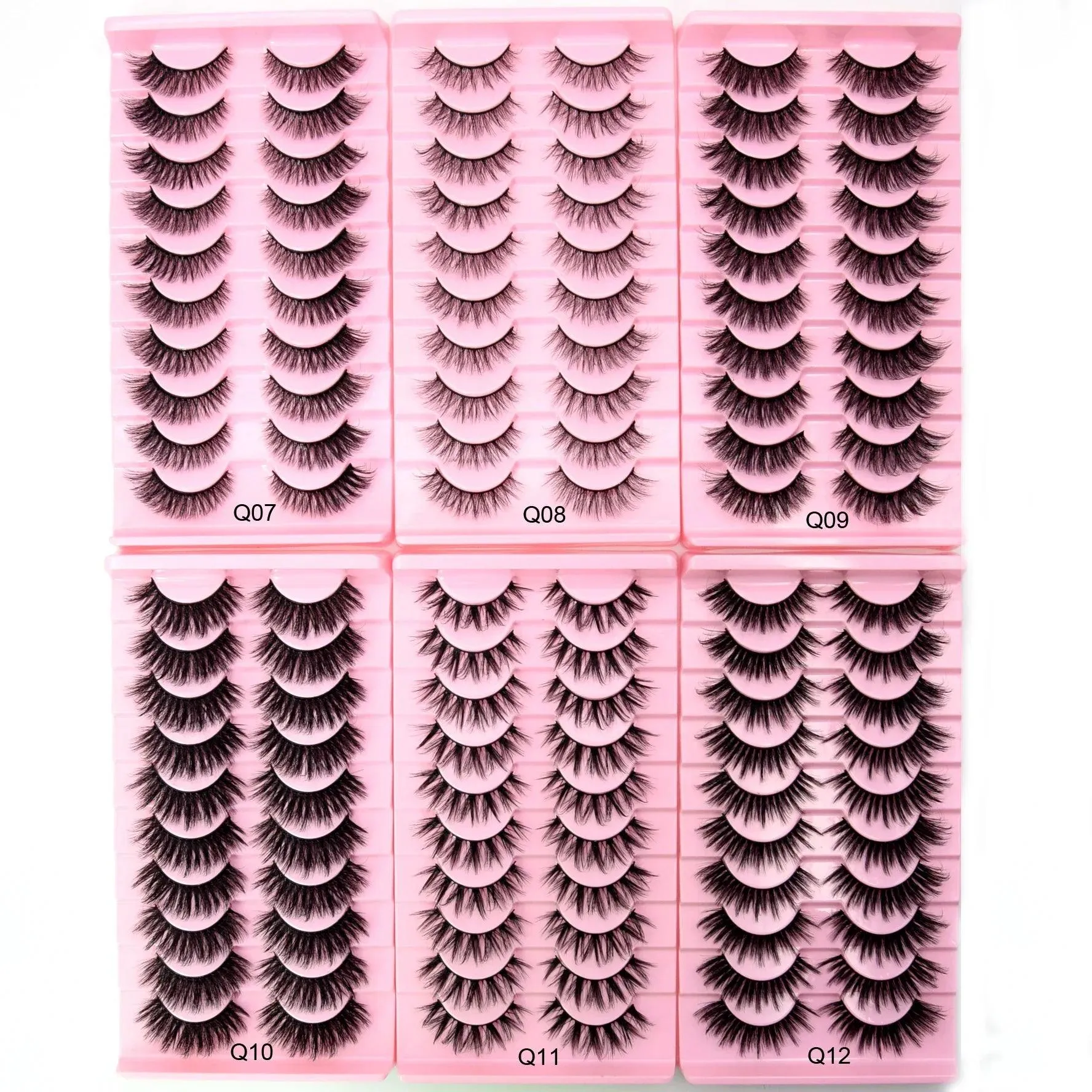 Fluffy 3D Mink Lashes: Reusable Natural Volume for Effortless Glam