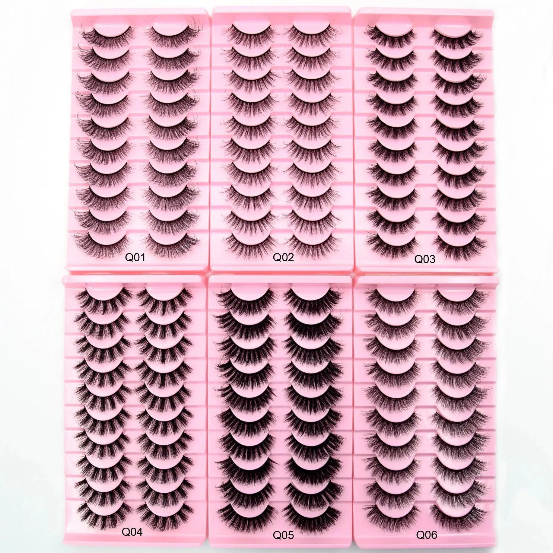 Fluffy 3D Mink Lashes: Reusable Natural Volume for Effortless Glam