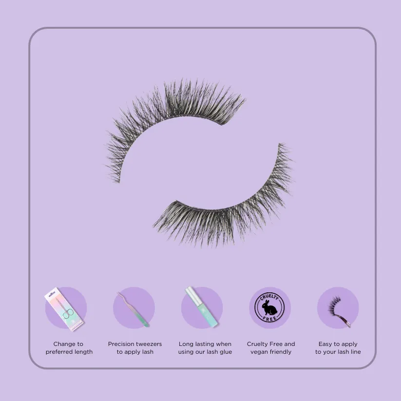 Fluffy 5D Wispy Lashes #Wingwoman