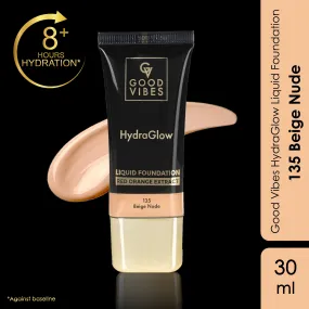 Good Vibes HydraGlow Liquid Foundation (30ml) - 135 Beige Nude