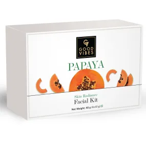 Good Vibes Skin Radiance Facial Kit - Papaya (40 gm)