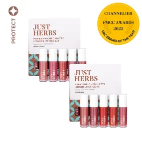 Herb-enriched Matte Liquid Lipstick Combo : Pack of 5*2