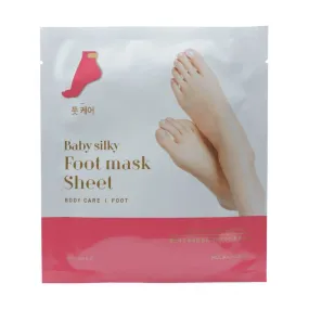 HOLIKA HOLIKA - BABY SILKY FOOT MASK SHEET 1pair 18ml