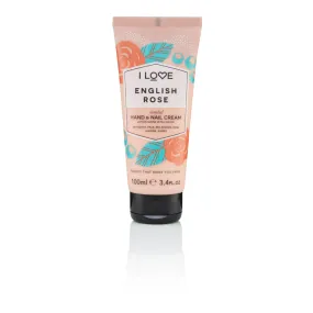 I Love Signature Hand & Nail Cream 100ml English Rose