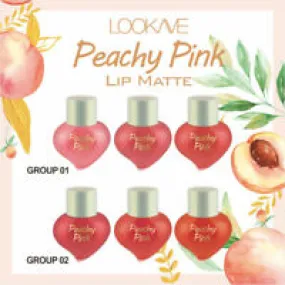 Lookave 3 Piece Peach Liquid Lipstick Set