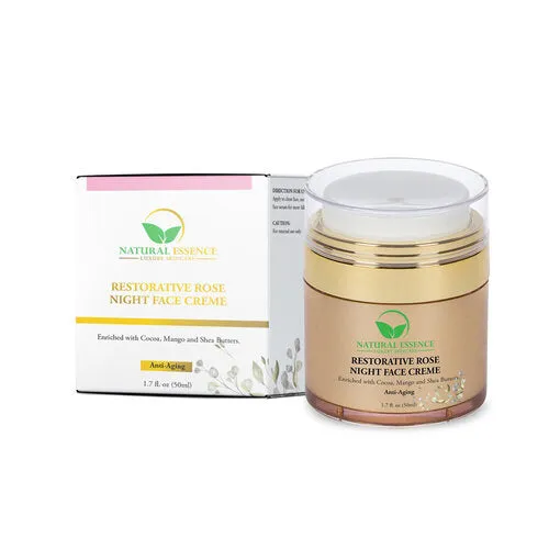 Natural Essence Skincare RESTORATIVE ROSE NIGHT FACE CREME