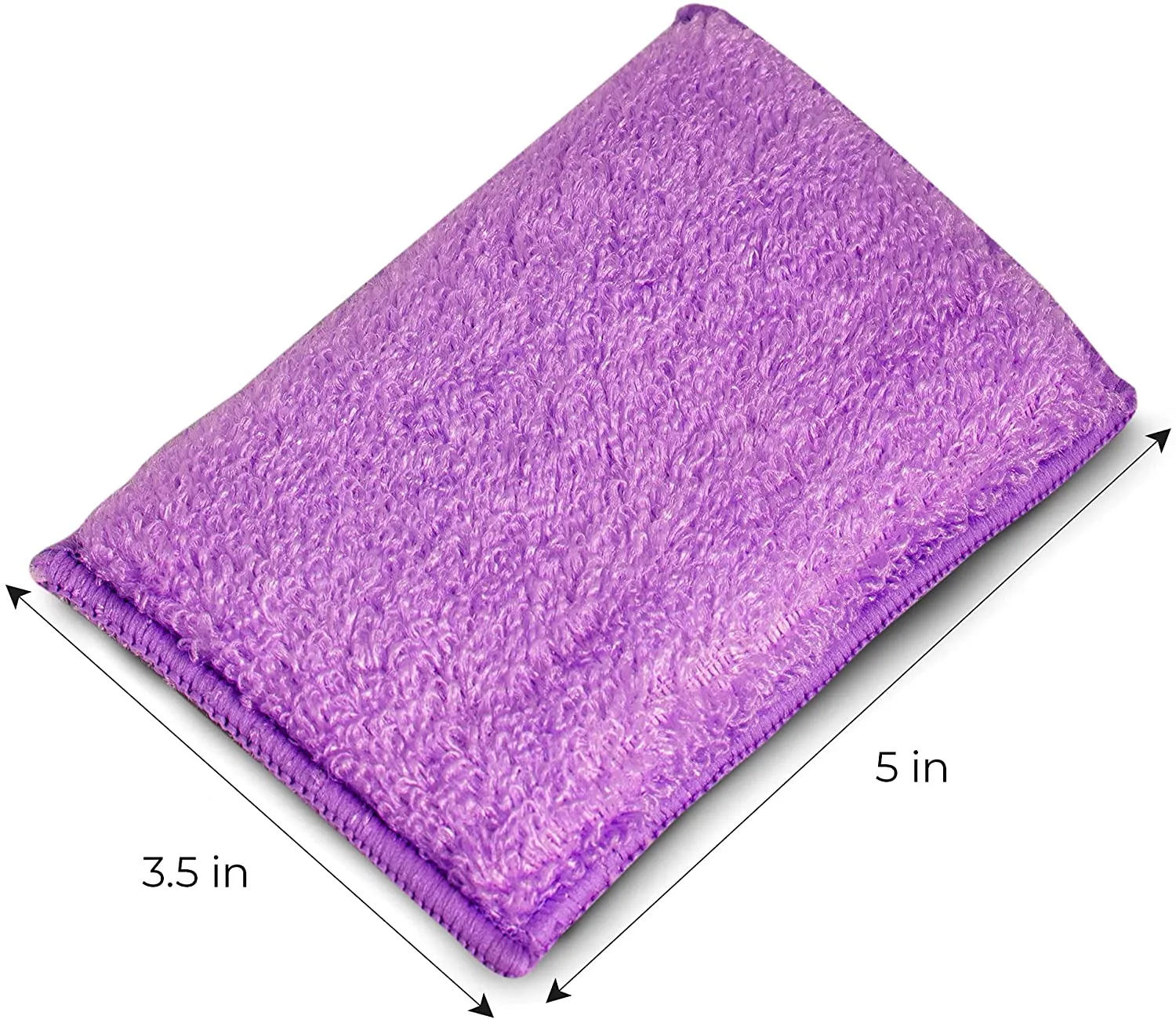 Non-Scratch Scrub Sponge with Bamboo Odorless Rayon Fiber