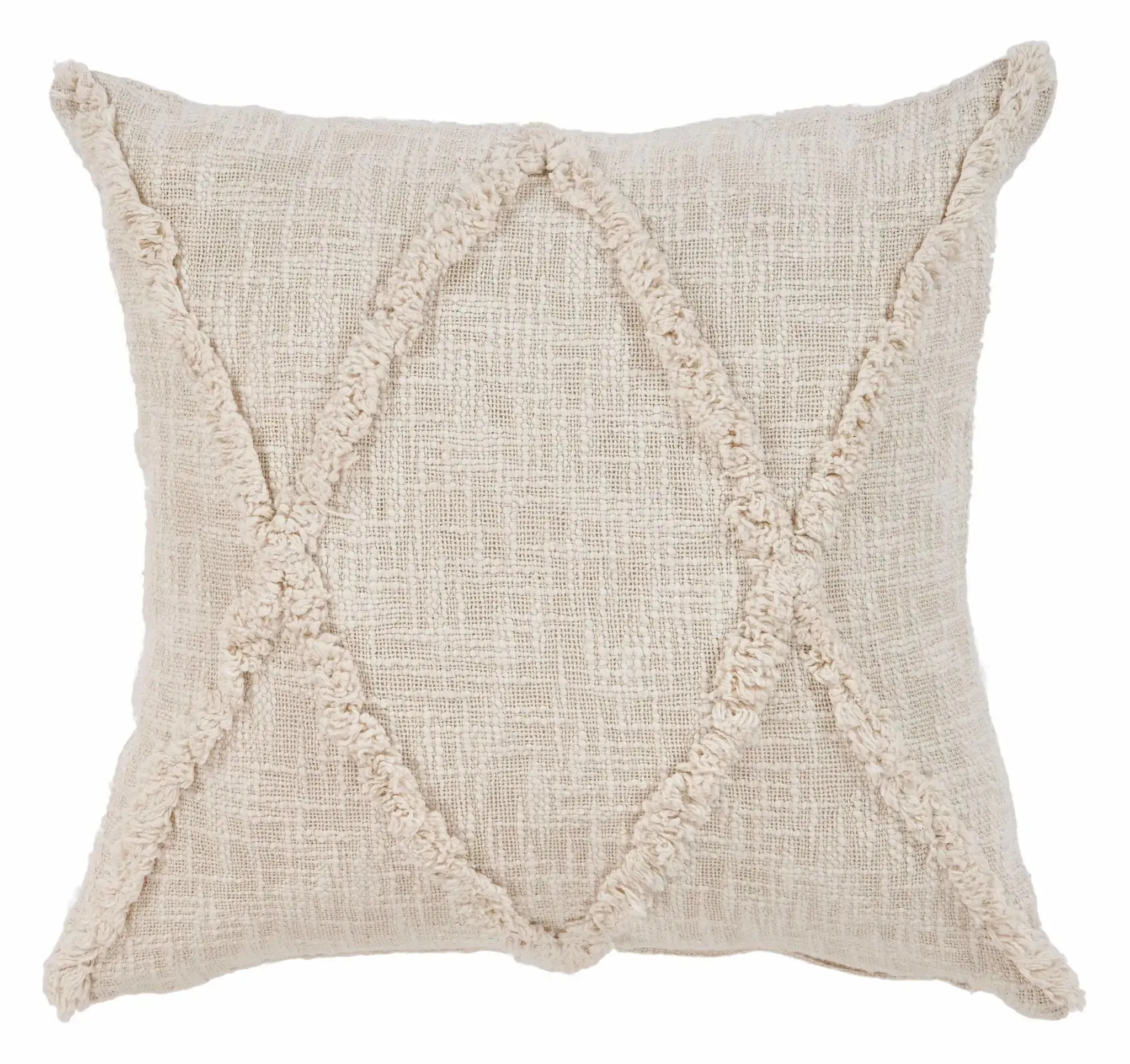 Refreshing Ivory  LR07324 Throw Pillow