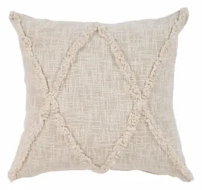 Refreshing Ivory  LR07324 Throw Pillow