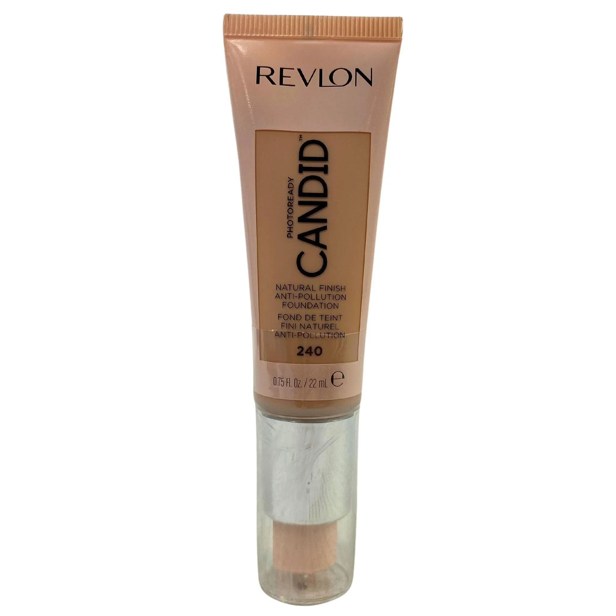 Revlon Photoready Candid Natural Finish Anti-Pollution 240 Natural Beige 0.75OZ (70 Pcs Lot)