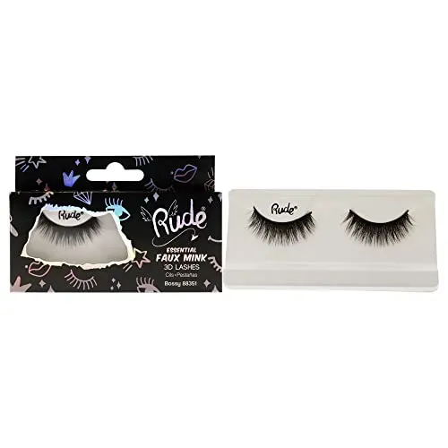 Rude - Essential Faux Mink 3D Lashes - Bossy