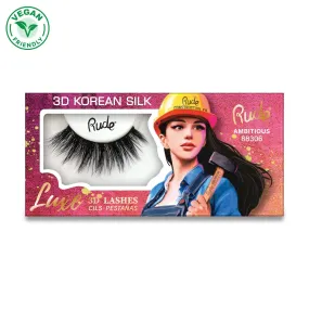 Rude - Luxe 3D Korean Silk Lashes - Ambitious