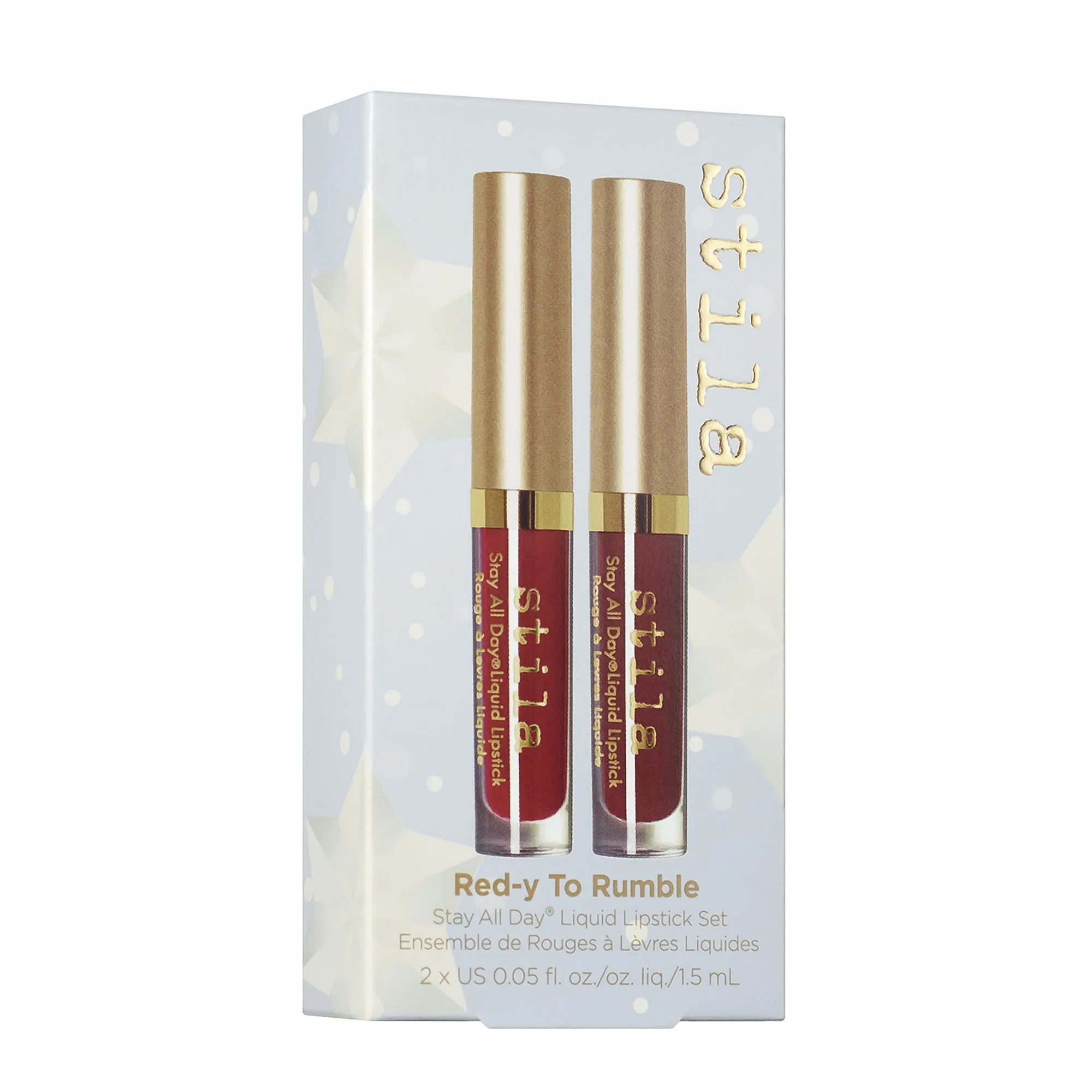 Stila Red-y to Rumble Stay All Day Liquid Lipstick Set Holiday 2023