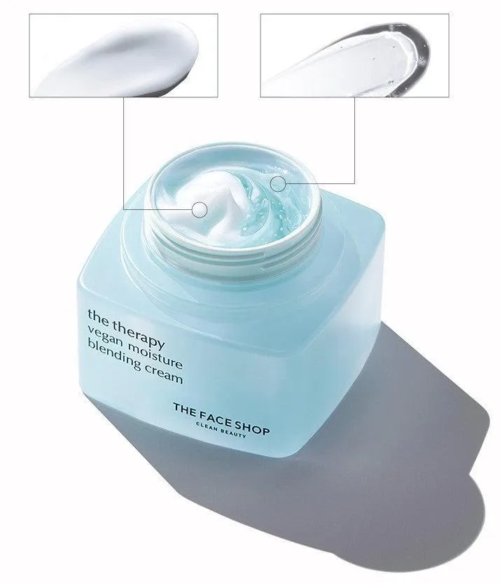 [THE FACE SHOP] The Therapy Vegan Moisture Blending Cream 60ml