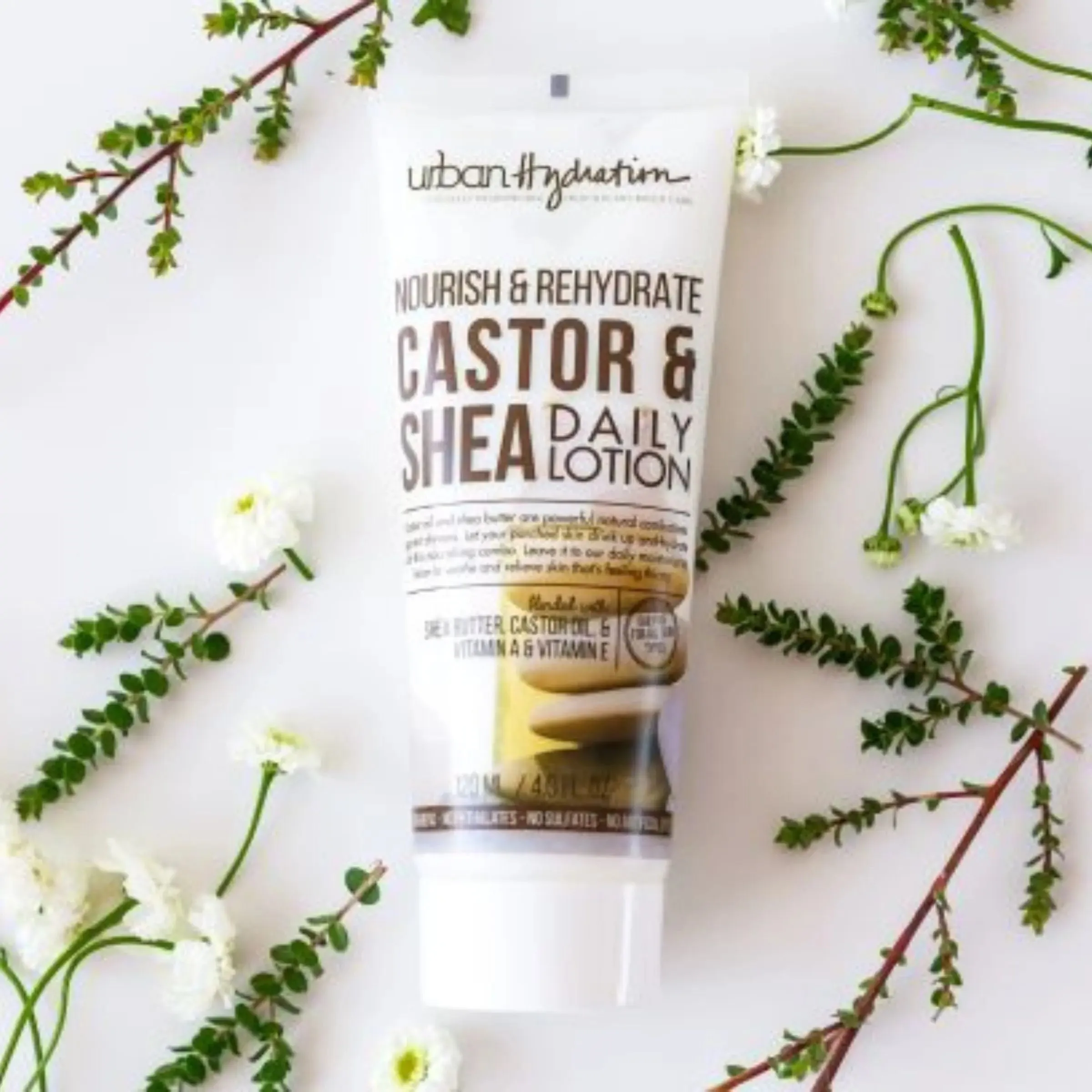 Urban Hydration Nourish & Rehydrate Castor & Shea Daily Face Lotion