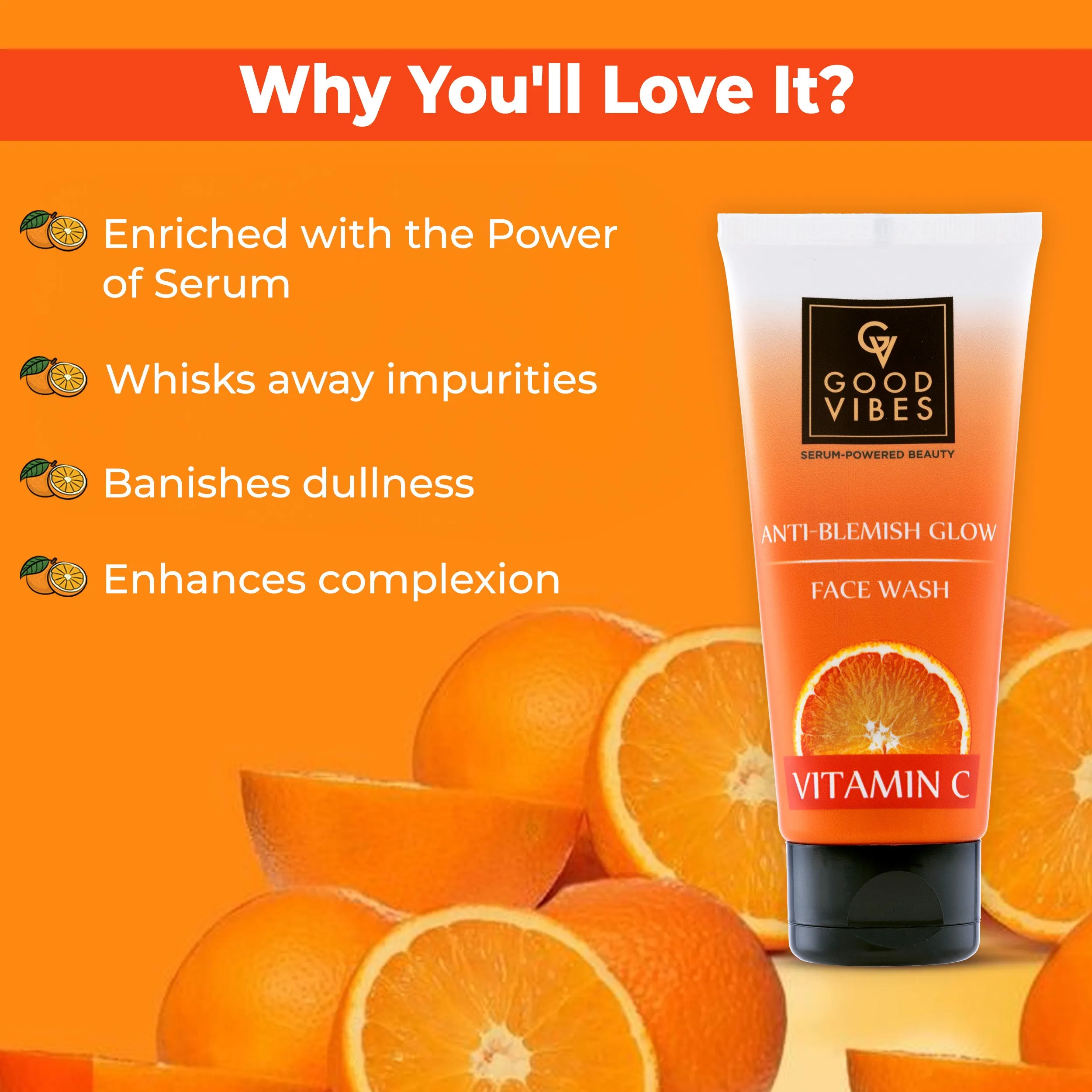 Vitamin C Glow Face Wash 100ml